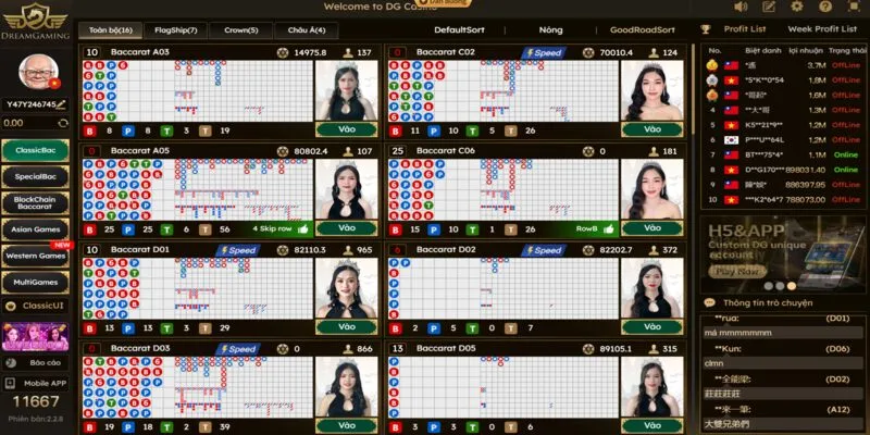 Dream Gaming tại Casino trực tuyến 789WIN mang đến trải nghiệm đỉnh cao