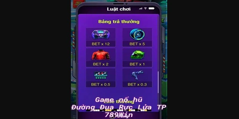 Quy tắc cơ bản trong game Đường Đua Rực Lửa TP